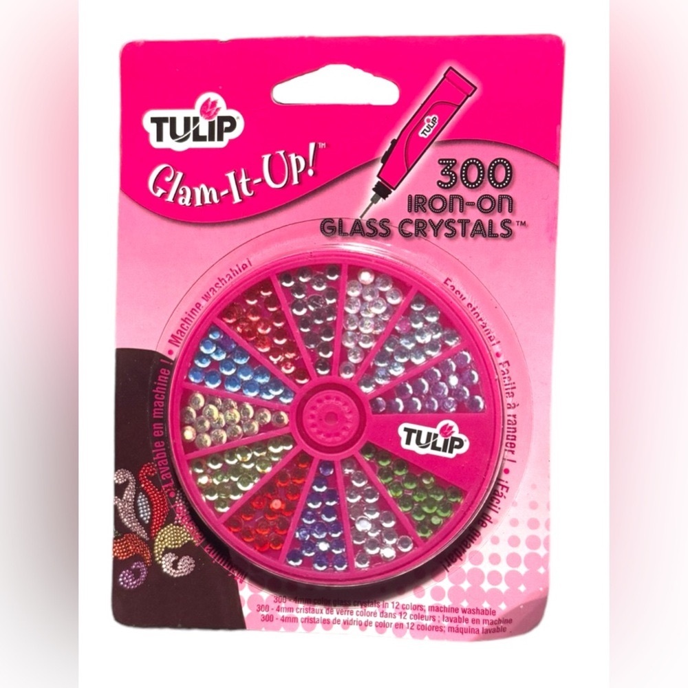 Tulip Glam-It-Up 300 Iron-On Glass Crystals